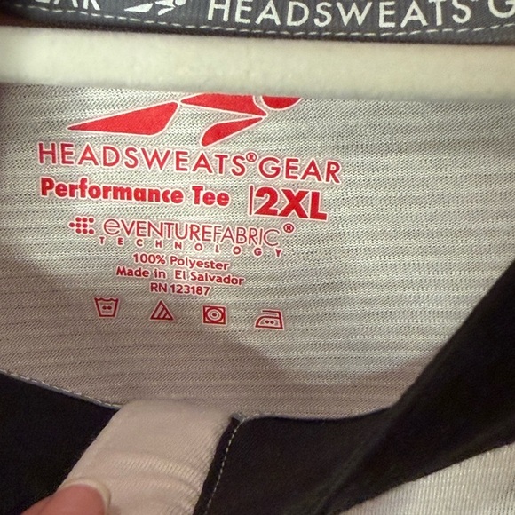 NWT Headsweats Gear Bike Shirt XXL w NM State Flag; Quarter Zip Front - Picture 6 of 8